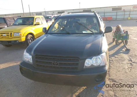 2002 Toyota Highlander V6 из США, поврежденный, VIN JTEGF21A120061551